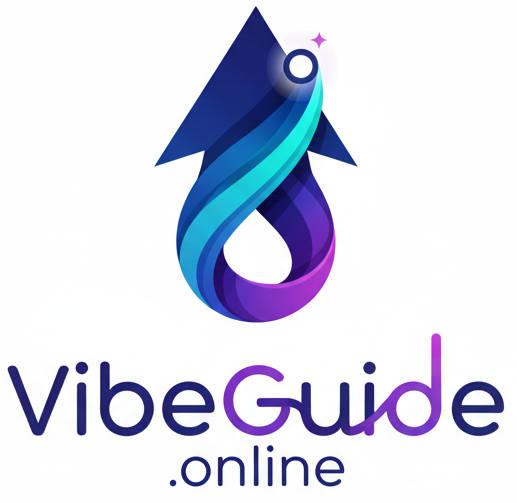 VibeGuide logo - AI vibe coding platform tracker